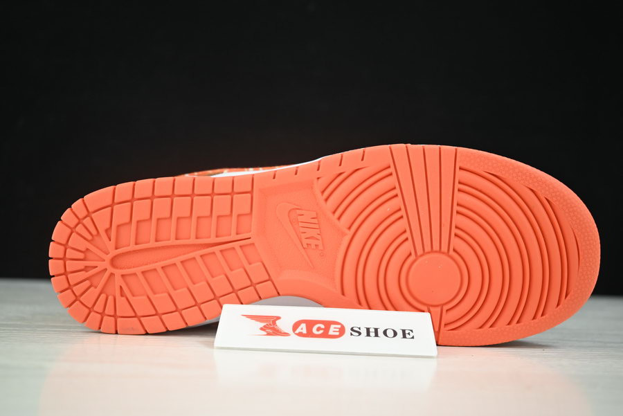 nike dunk low “orangre paisley” dh4401-103