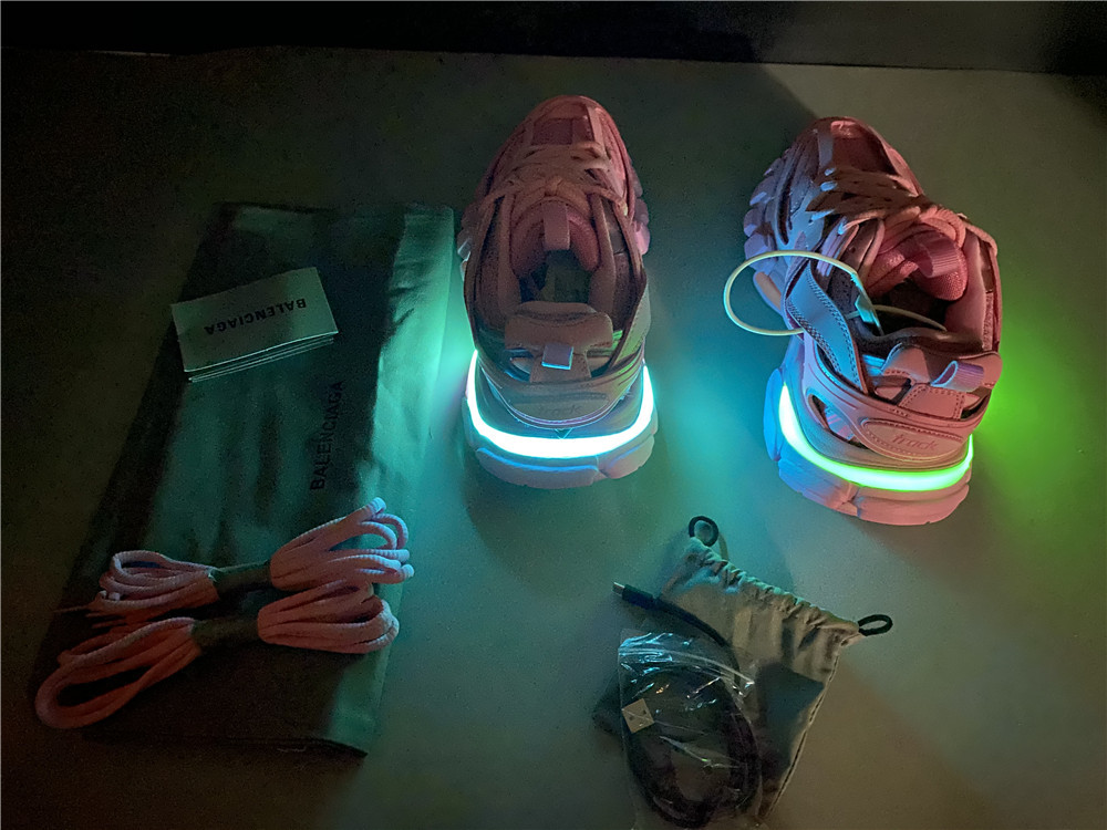 bc track mule clear sole sneakers 3.0 led