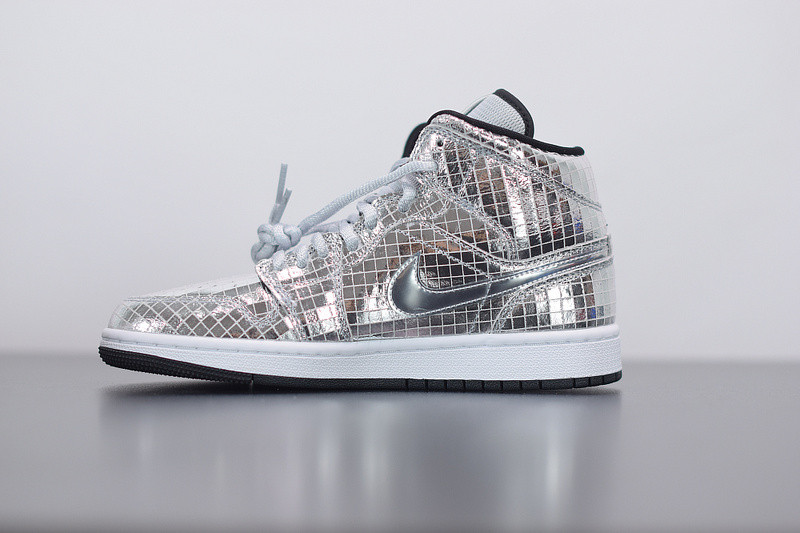 air jordan 1 mid “disco ball" cu9304-001