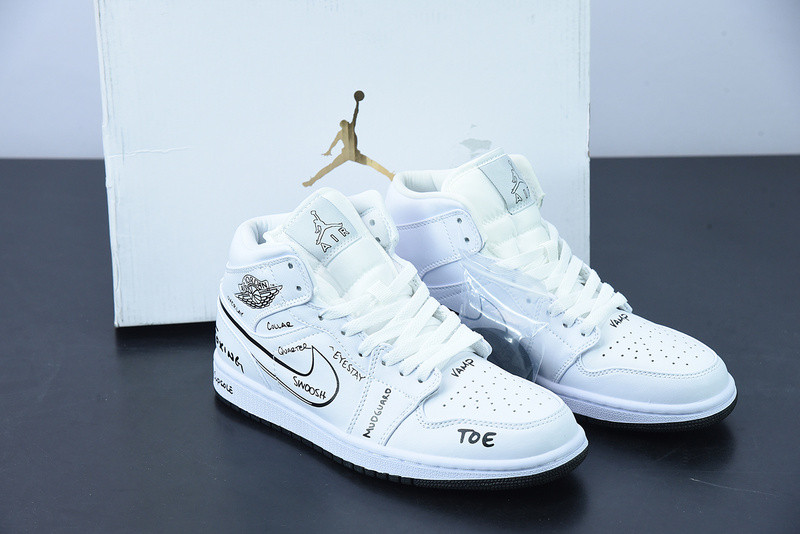 air jordan 1 mid “schematic” dq1864-100