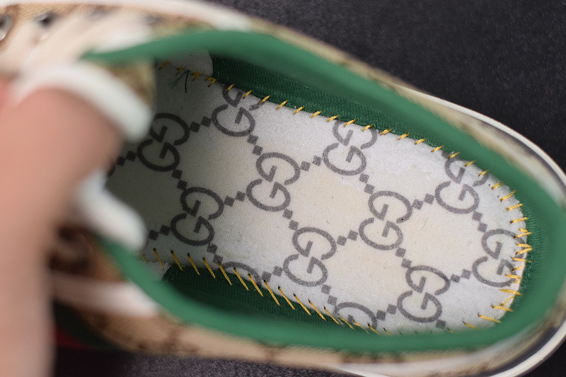g*u*i ace embroidered low-top sneaker