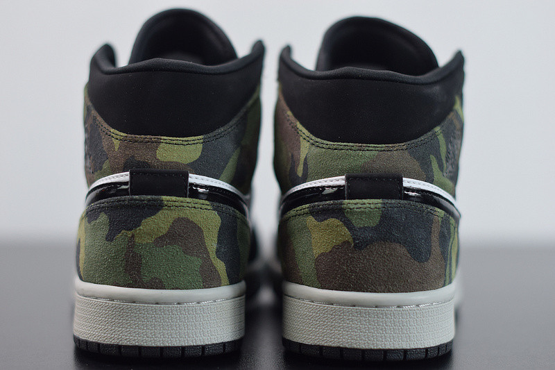 air jordan 1 mid “camo” cw5490-001