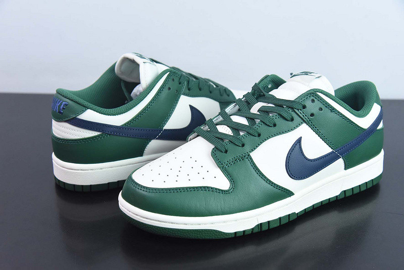 nike dunk low "gorge green/navy" dd1503-300