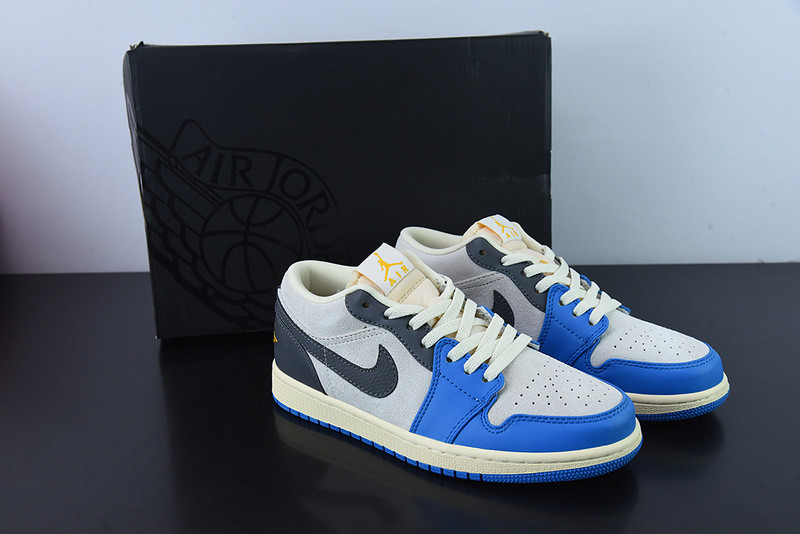 air jordan 1 low “unc grey” dz5376-469
