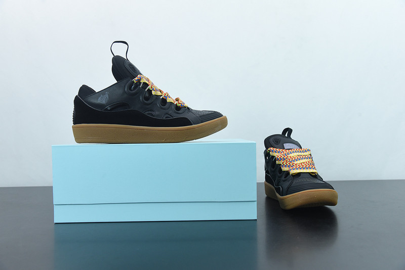 lanvin curb sneaker