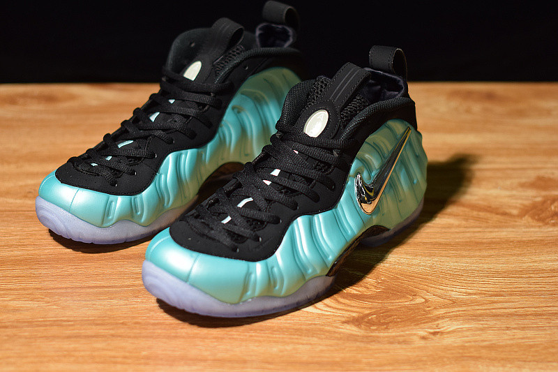 nike air foamposite pro "island green" 624041-303