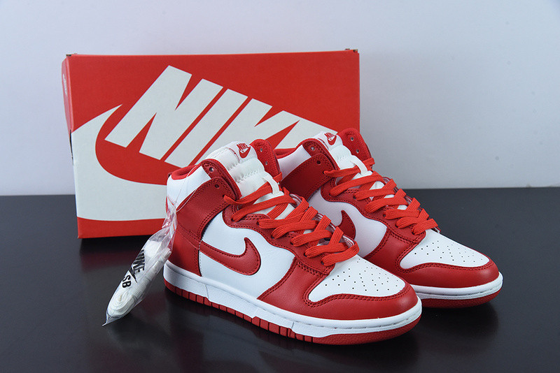 nike dunk high championship white red dd1399-106