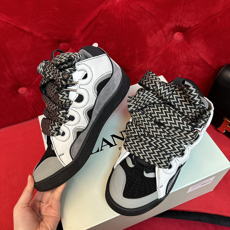 lanvin curb sneaker