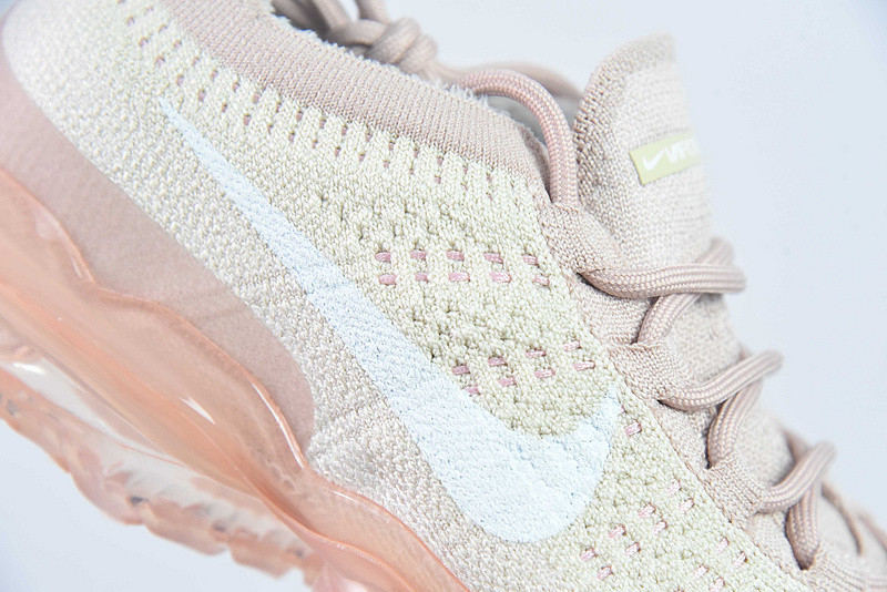 nike vapormax 2023 flyknit w "oatmeal/pearl pink" dv6840-101