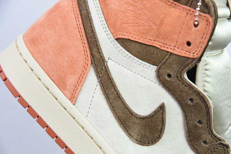 air jordan 1 retro high og wmns "dusted clay" fq2941-200