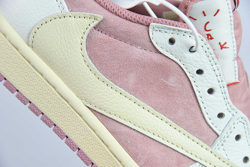 travis scott x air jordan 1 low og "shy pink" dm7866-106