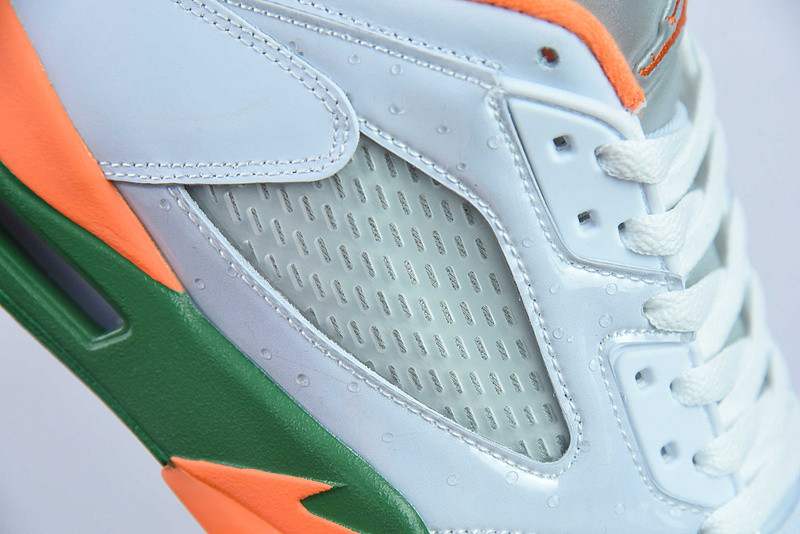 air jordan 5 gs “miami hurricanes” fq1293-018