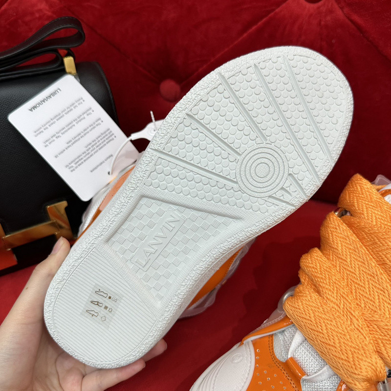 lanvin curb sneaker