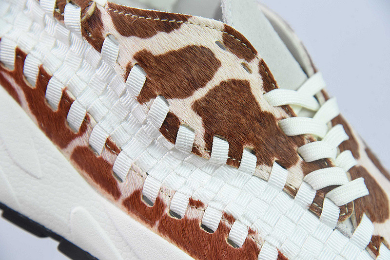 nike air footscape woven "cow print" fb1959-100