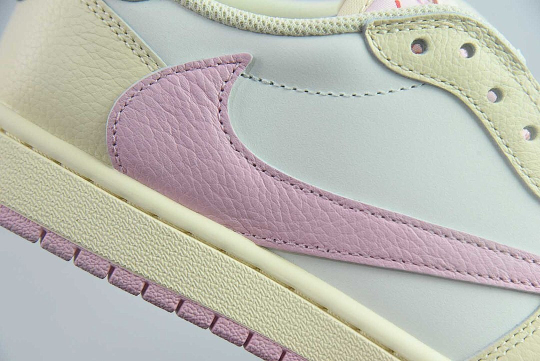 Travis Scott x Air Jordan 1 Low OG “Muslin/Shy Pink” IQ7604-100
