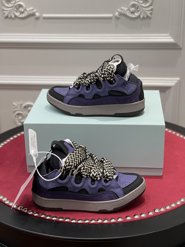 lanvin curb sneaker