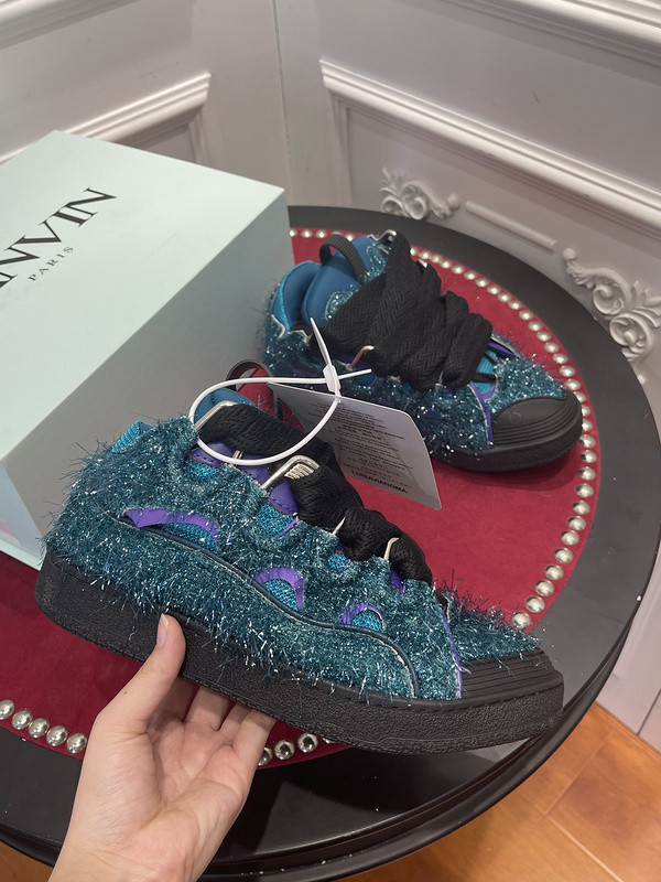 lanvin curb sneaker