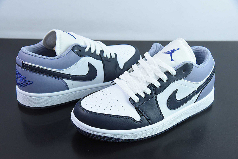 Air Jordan 1 Low "Purple/White" 553558-145