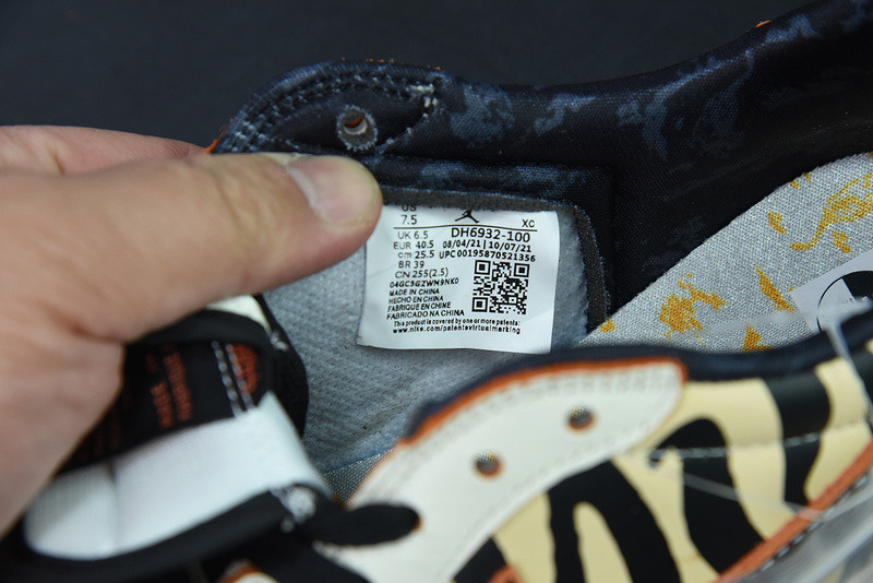 air jordan 1 low year of the tiger dh6932-100