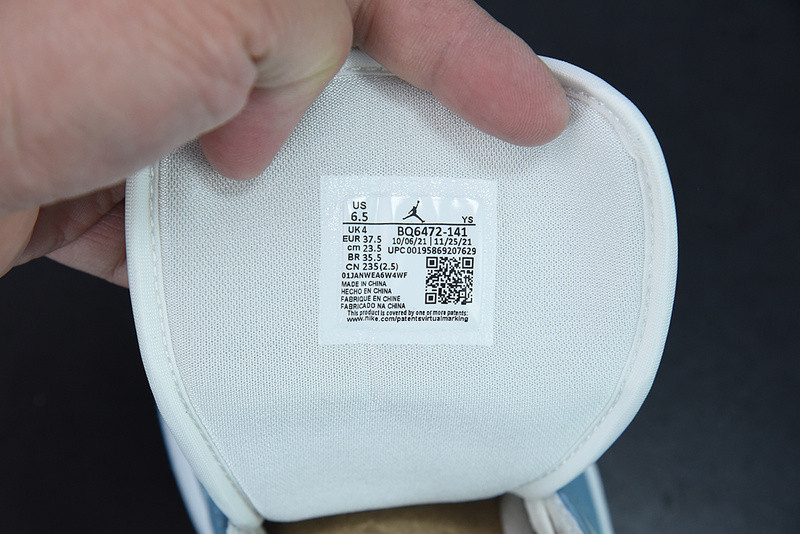 air jordan 1 mid “unc” bq6472-141