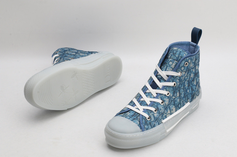 dio* b23 oblique high-top sneaker