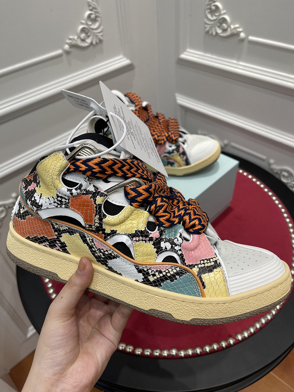 lanvin curb sneaker