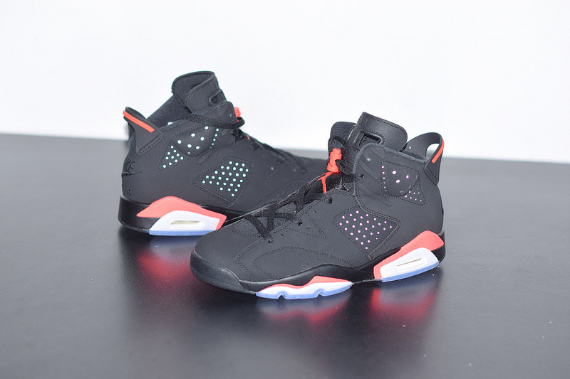 air jordan 6 vi retro og black infrared 2019 384664-060