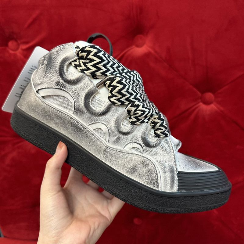 lanvin curb sneaker