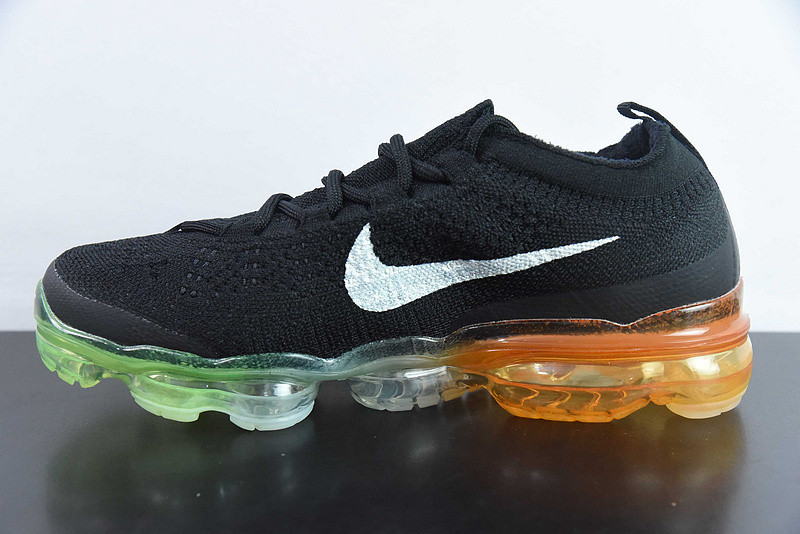 nike air vapormax 2023 flyknit “black/multi sole” dv1678-014