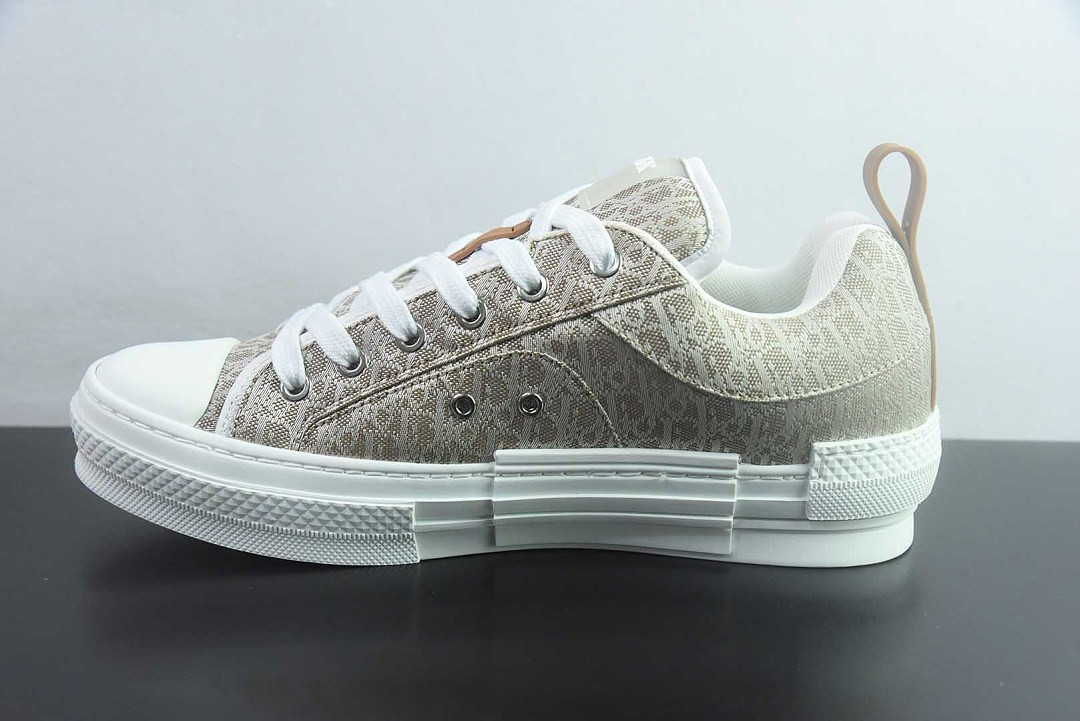 DIO* B23 LOW-TOP SNEAKERS IN OBLIQUE