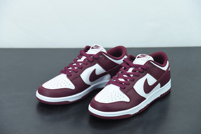 nike dunk low “bordeaux” dd1503-108