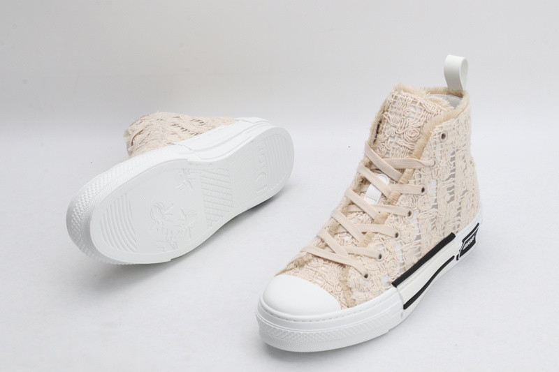 dio* b23 oblique high-top sneaker