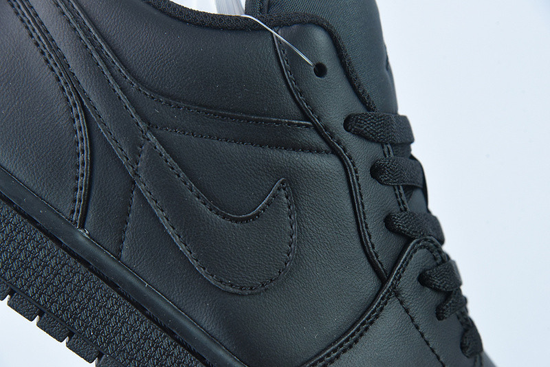 air jordan 1 low triple black (2022) 553558-093