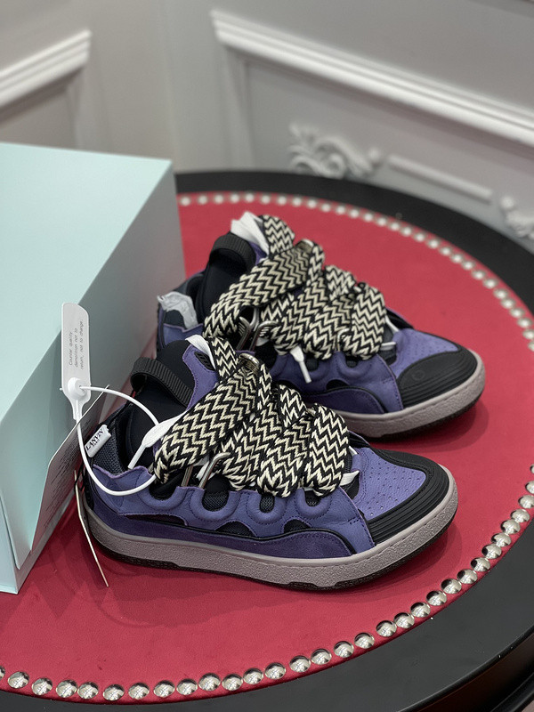 lanvin curb sneaker