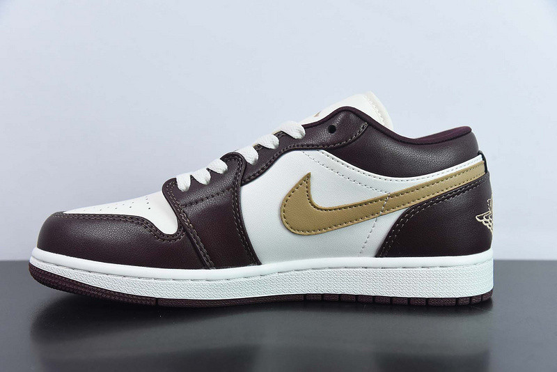 air jordan 1 low sail brown dc0774-200