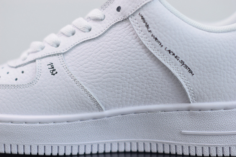 nike air force 1 low “sketch” in white/black cw7581-101