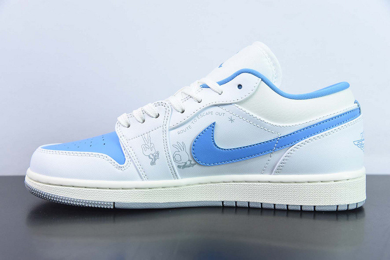 air jordan 1 low se just skate university blue fj7219-441