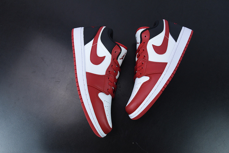 air jordan 1 low reverse black toe (w) dc0774-160