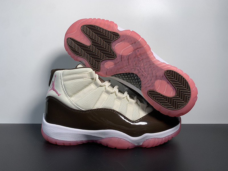 air jordan 11 neapolitan black brown pink white ct8012-126