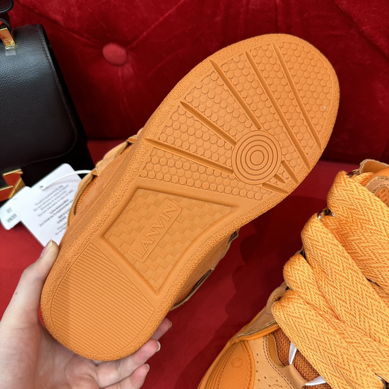 lanvin curb sneaker
