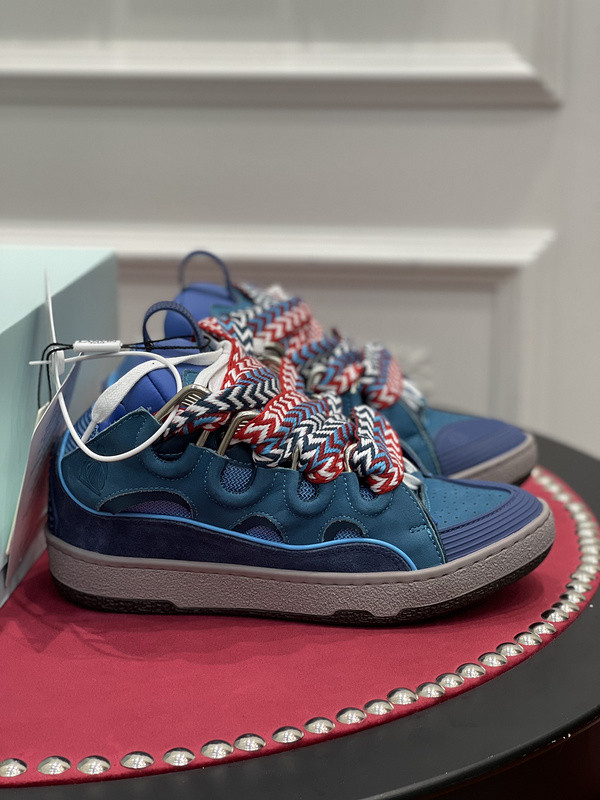 lanvin curb sneaker