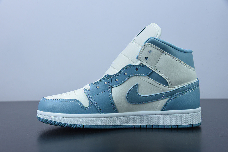air jordan 1 mid “unc” bq6472-141
