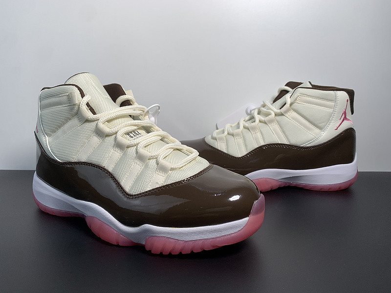 air jordan 11 neapolitan black brown pink white ct8012-126