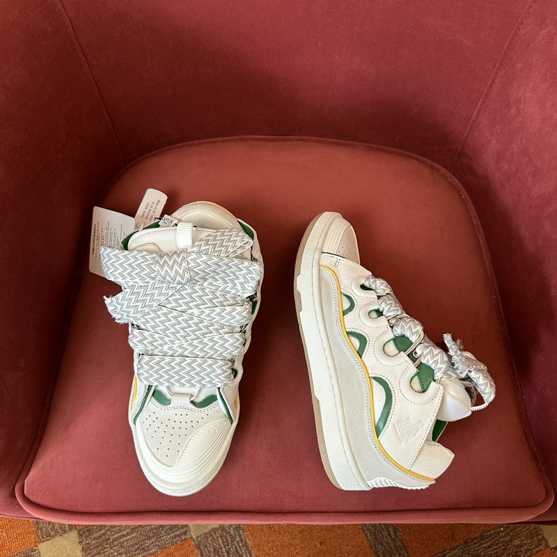 lanvin curb sneaker