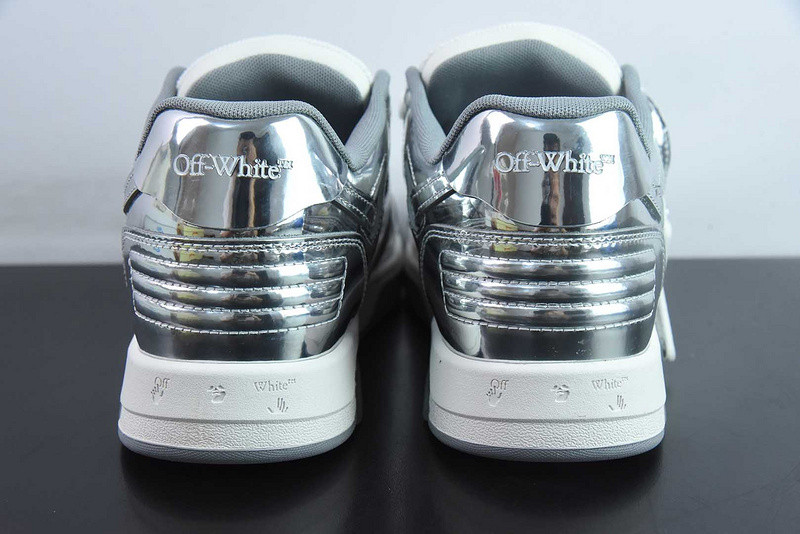 OF™ C/O VIRGIL ABLOH OUT OF OFFICE LOW-TOP LEATHER SNEAKERS ‘OOO“