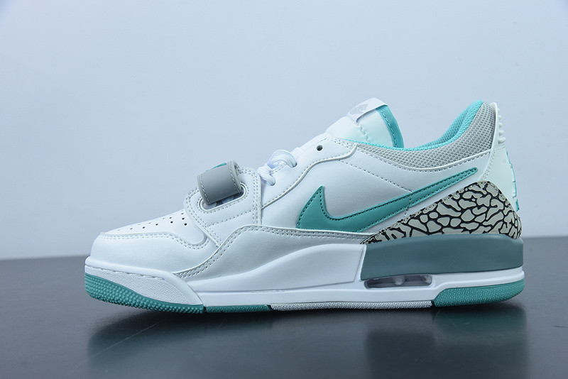 air jordan legacy 312 low “white turquoise