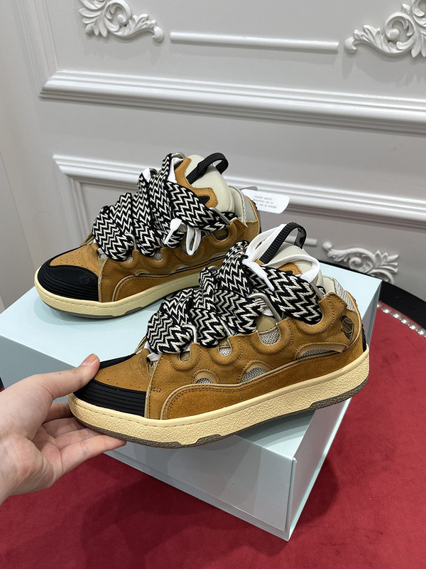 lanvin curb sneaker