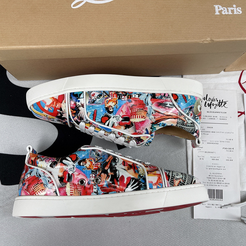 chian louin low top sneaker