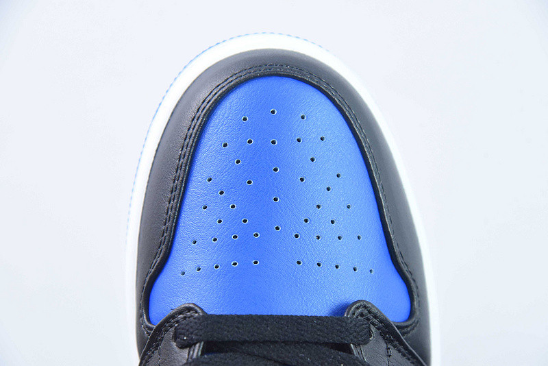 air jordan 1 low gs "black/royal" 553560-140