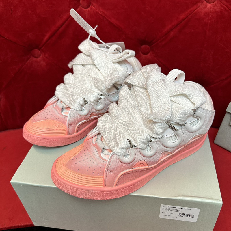lanvin curb sneaker